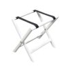 Αναδιπλούμενη ξύλινη μπαγκαζιέρα 50x38x49cm, βαμμένη λευκή