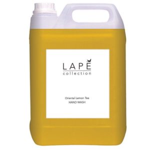 Κρεμοσάπουνο χεριών 5lt, με ανατολίτικο άρωμα λεμόνι & τσάι, Lape