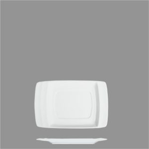 Πιατάκι σαλτσιέρας πορσελάνης 20x13cm