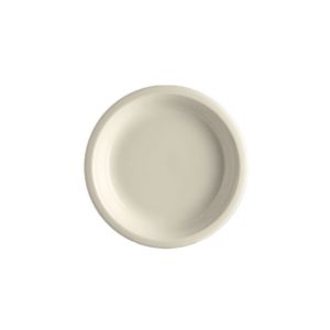 Πιάτο Βαθύ πορσελάνης 21cm, Σειρά SLIM, κρεμ, LUKANDA