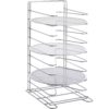 Βάση 10 ραφιών 40x34cm για ταψιά πίτσας έως φ50cm, ύψος 65.5cm