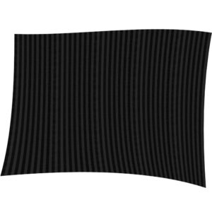 Τραπεζομάντηλο από ύφασμα 90gr/m2, 150x180cm, μαύρο ριγέ