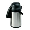 Κανάτα θερμός με τρόμπα 3 λίτρων air pot, inox