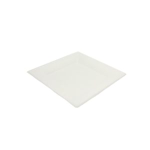 Πιάτο Ρήχο Τετράγωνο 20x20cm, από ζαχαροκάλαμο, Μίας Χρήσης, Sabert