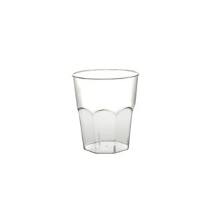 Πλαστικό ποτήρι σφηνάκι PS μίας χρήσης 5cl διαφανές