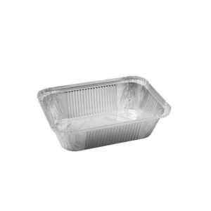 Ταψί αλουμινίου μίας χρήσης 202x137x50mm, 940cc, Ιταλίας