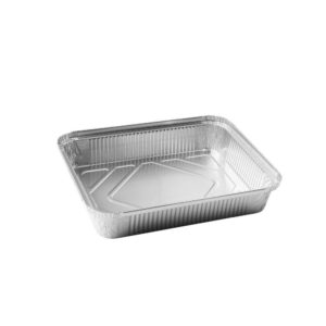 Ταψί αλουμινίου μίας χρήσης 225x175x35mm, 1125cc, Ιταλίας