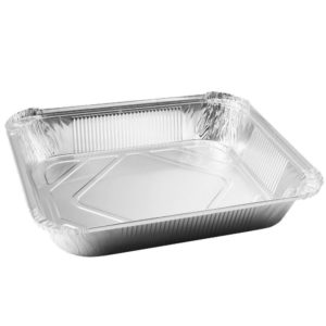 Ταψί αλουμινίου μίας χρήσης 321x261x50mm, 3240cc, Ιταλίας