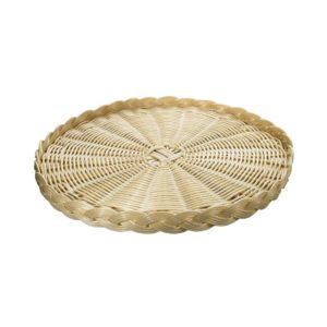 Καλάθι για Πίτσα, Rattan, Φ35x3cm, Leone