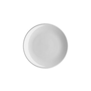 Πιάτο Ρηχό πορσελάνης 21cm, Σειρά VECTOR, λευκό, LUKANDA