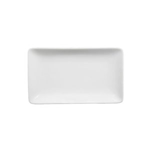 Πιατέλα ορθογώνια πορσελάνης 27x16cm, Σειρά EDGE, LUKANDA