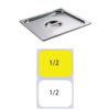 Καπάκι INOX για Δοχείο Γαστρονομίας GN1/2 (325 x 265mm), Matfer
