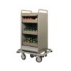Καρότσι (Τρόλλεϋ) Mini-bar με ρολό που κλειδώνει, 96x60x129cm, 5 ρόδες